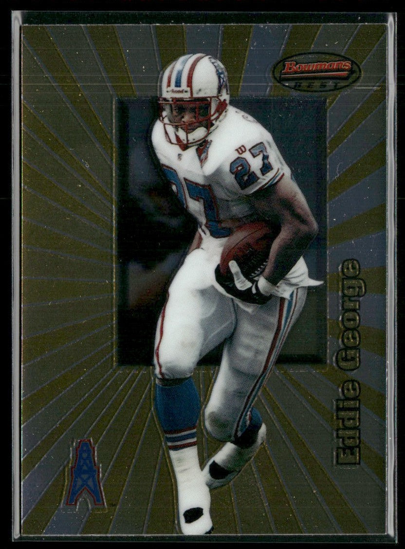 Eddie George 1998 Bowman's Best #27 Tennessee Oilers