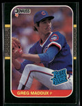 Greg Maddux 1987 Donruss RC #36 Chicago Cubs