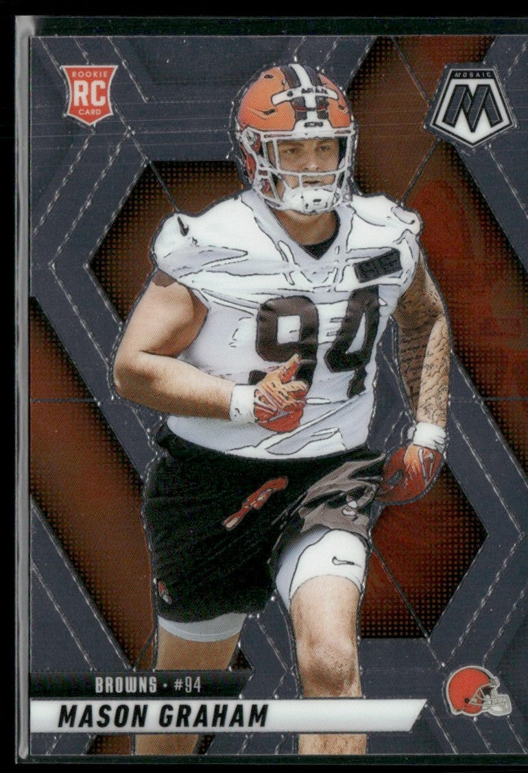 Mason Graham 2025 Panini Mosaic RC #311 Cleveland Browns
