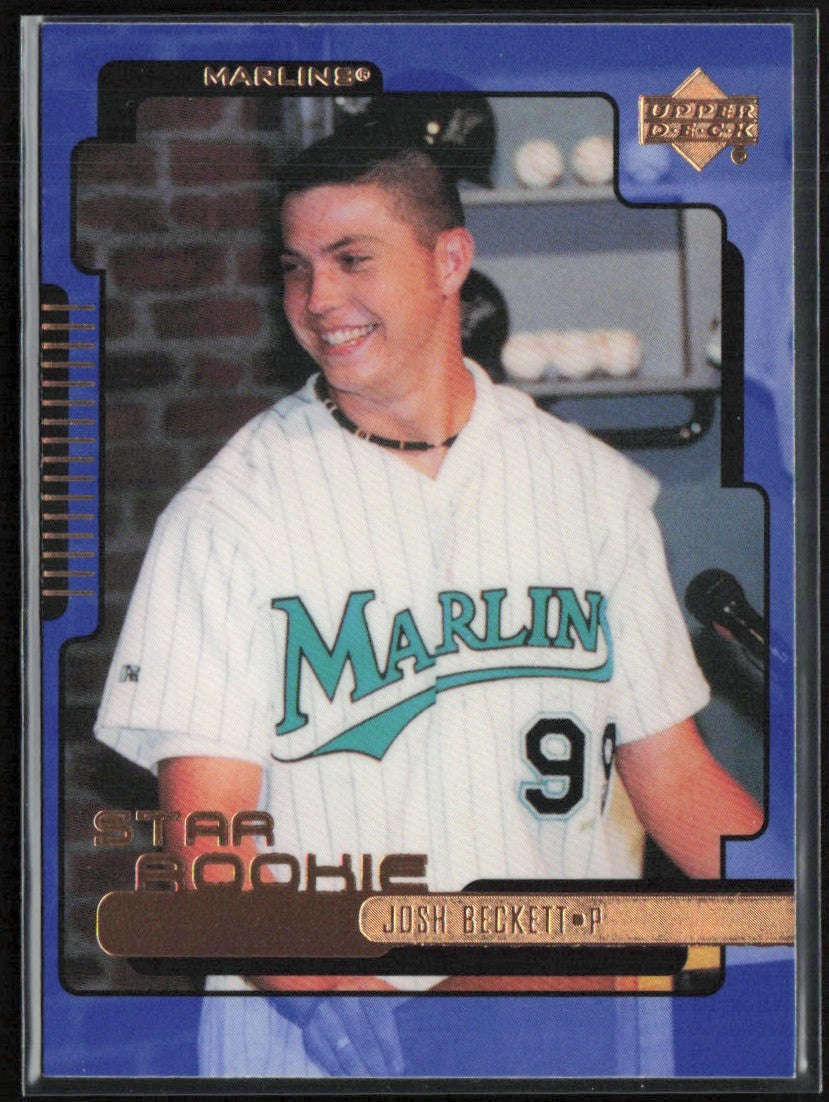 Josh Beckett 1999 Upper Deck Star Rookie RC #13 Florida Marlins