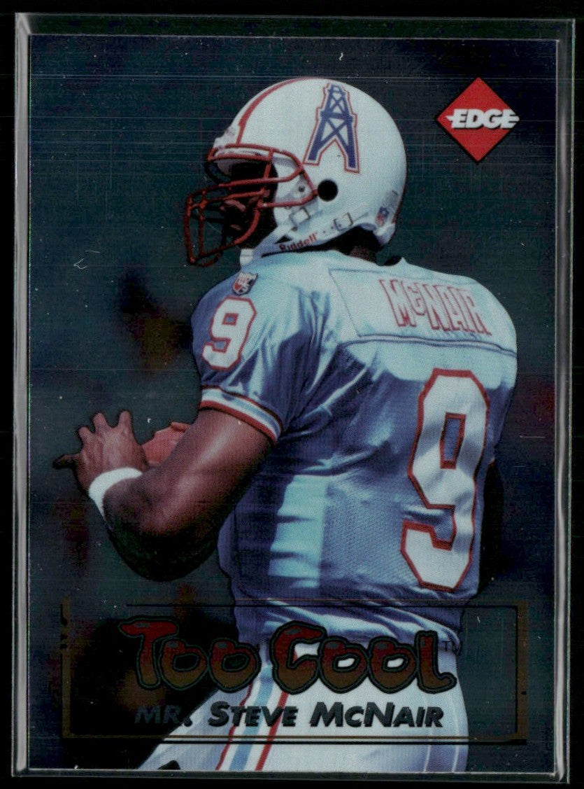 Steve McNair 1996 Collector's Edge Too Cool #9 Houston Oilers