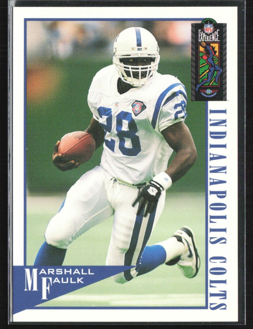 Marshall Faulk 1995 Classic NFL Experience #41 Indianapolis Colts