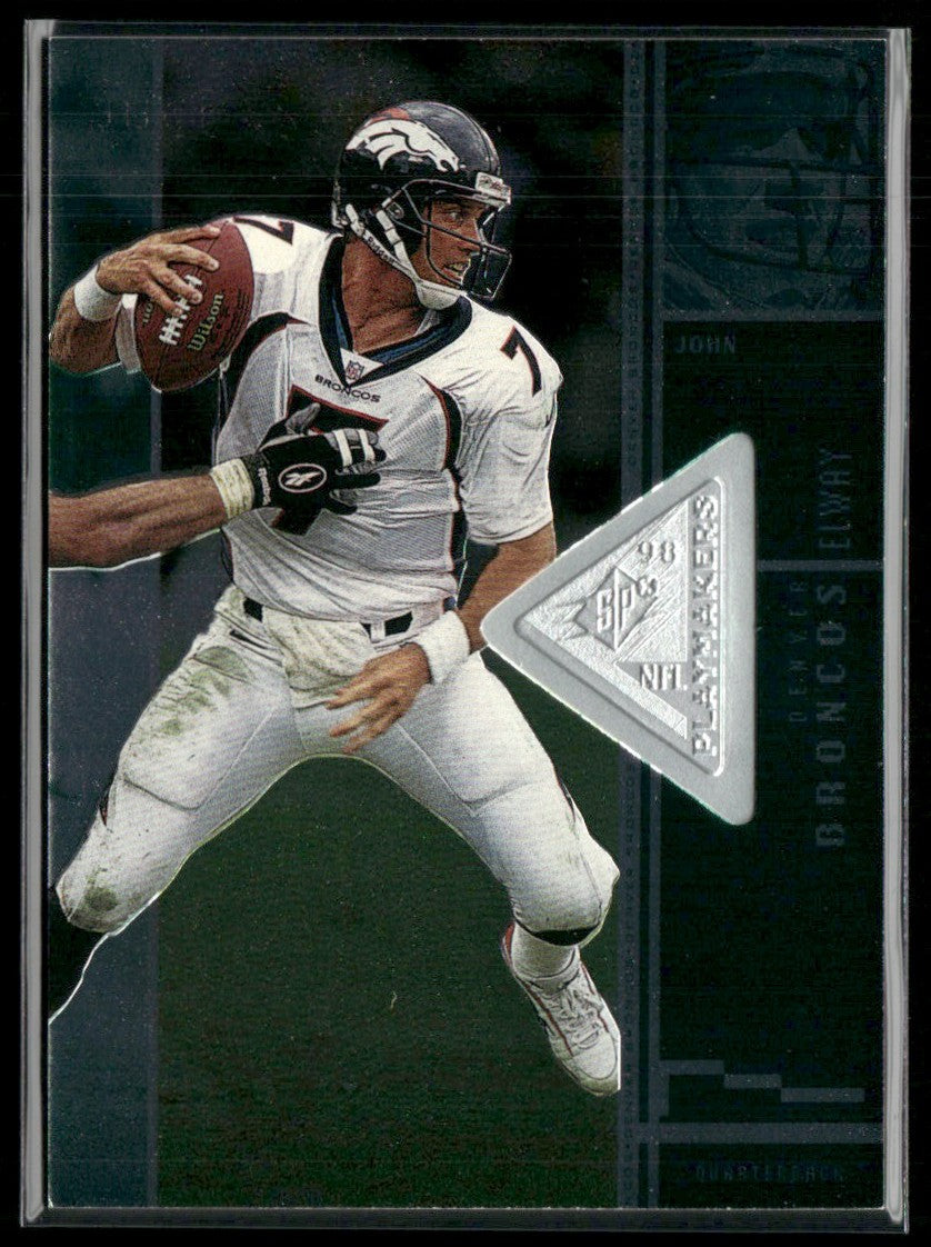 John Elway 1998 SPx Finite /5500 #97 Denver Broncos