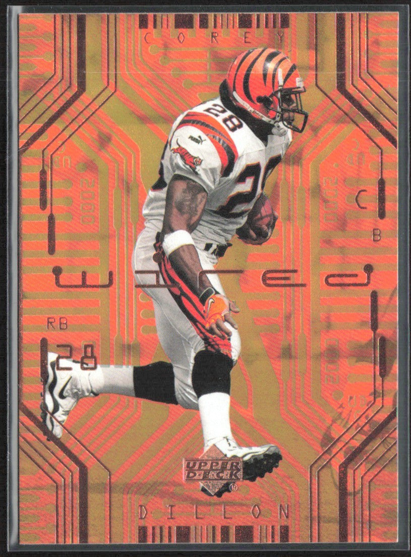 Corey Dillon 2000 Upper Deck Wired #W6 Cincinnati Bengals
