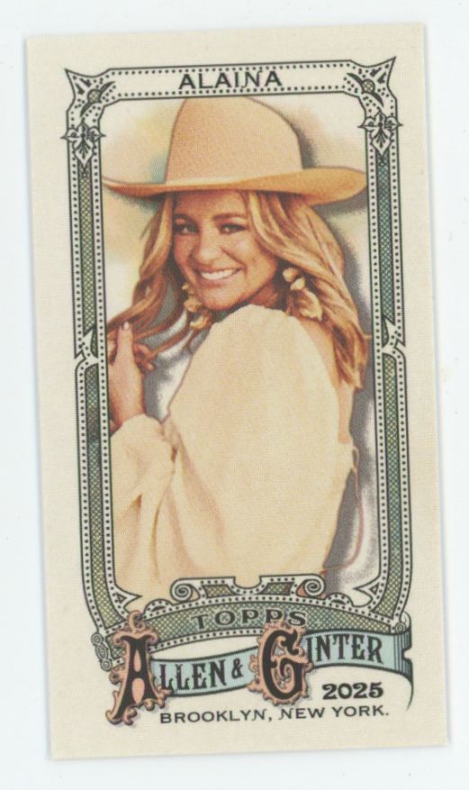 Lauren Alaina 2025 Topps Allen & Ginter Mini #252