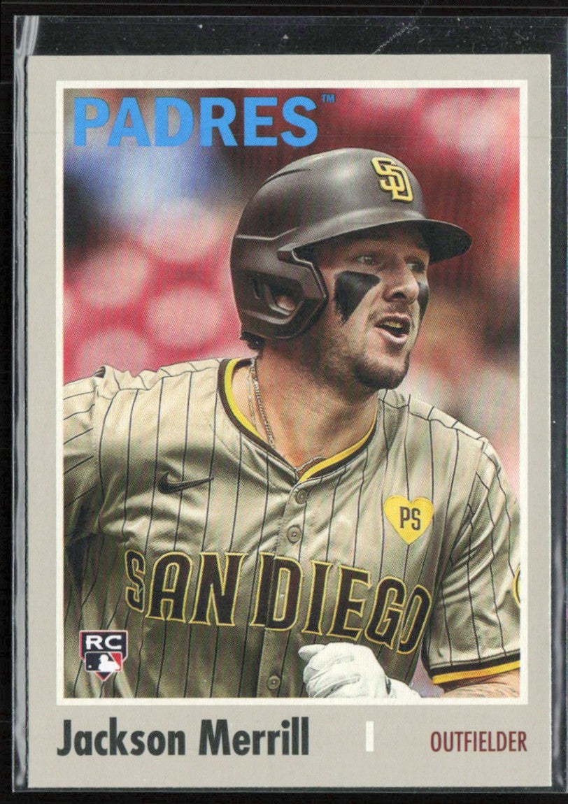 Jackson Merrill 2024 Topps Archives RC #156 San Diego Padres