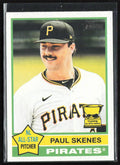 Paul Skenes 2025 Topps Heritage #60 Pittsburgh Pirates