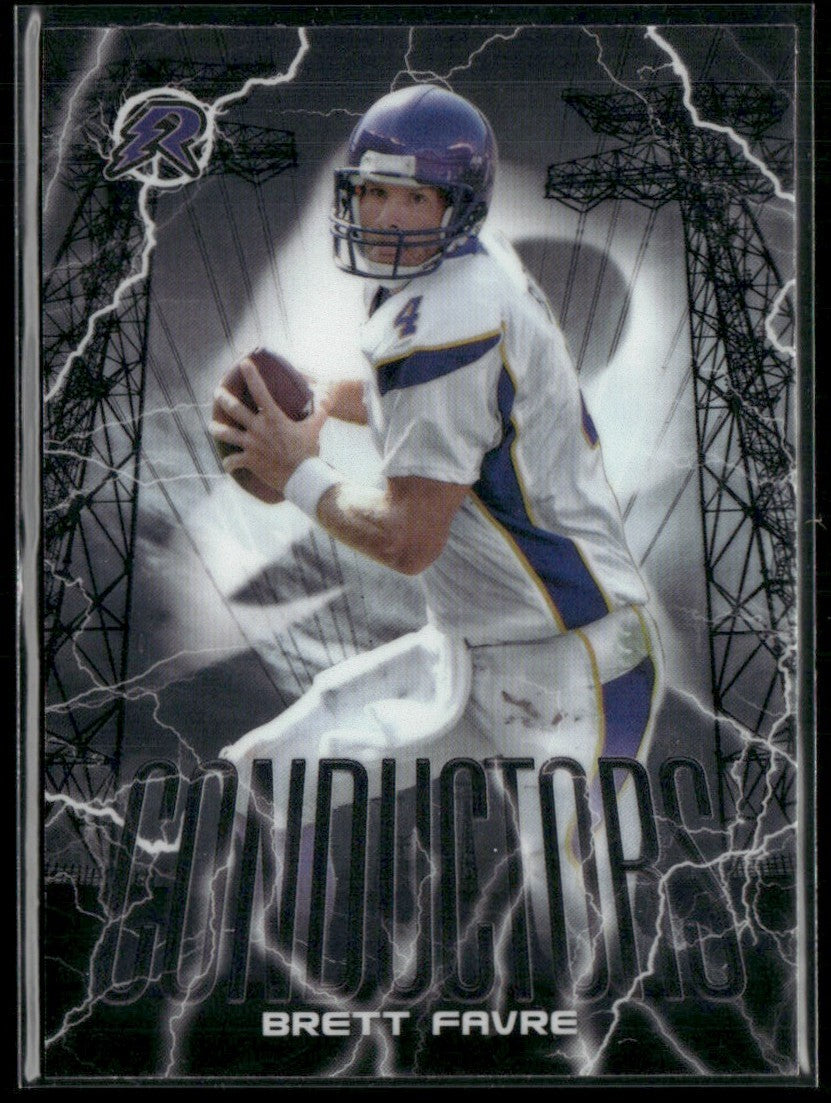 Brett Favre 2024 Topps Resurgence Conductors #C-14 Minnesota Vikings