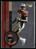 Jerry Rice 2001 Pacific Invincible #218 San Francisco 49ers