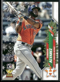 Yordan Alvarez 2020 Topps Holiday RC #HW105 Houston Astros