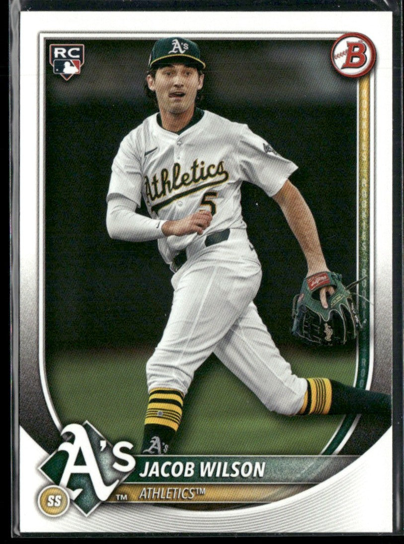 Jacob Wilson 2025 Bowman RC #9 Athletics