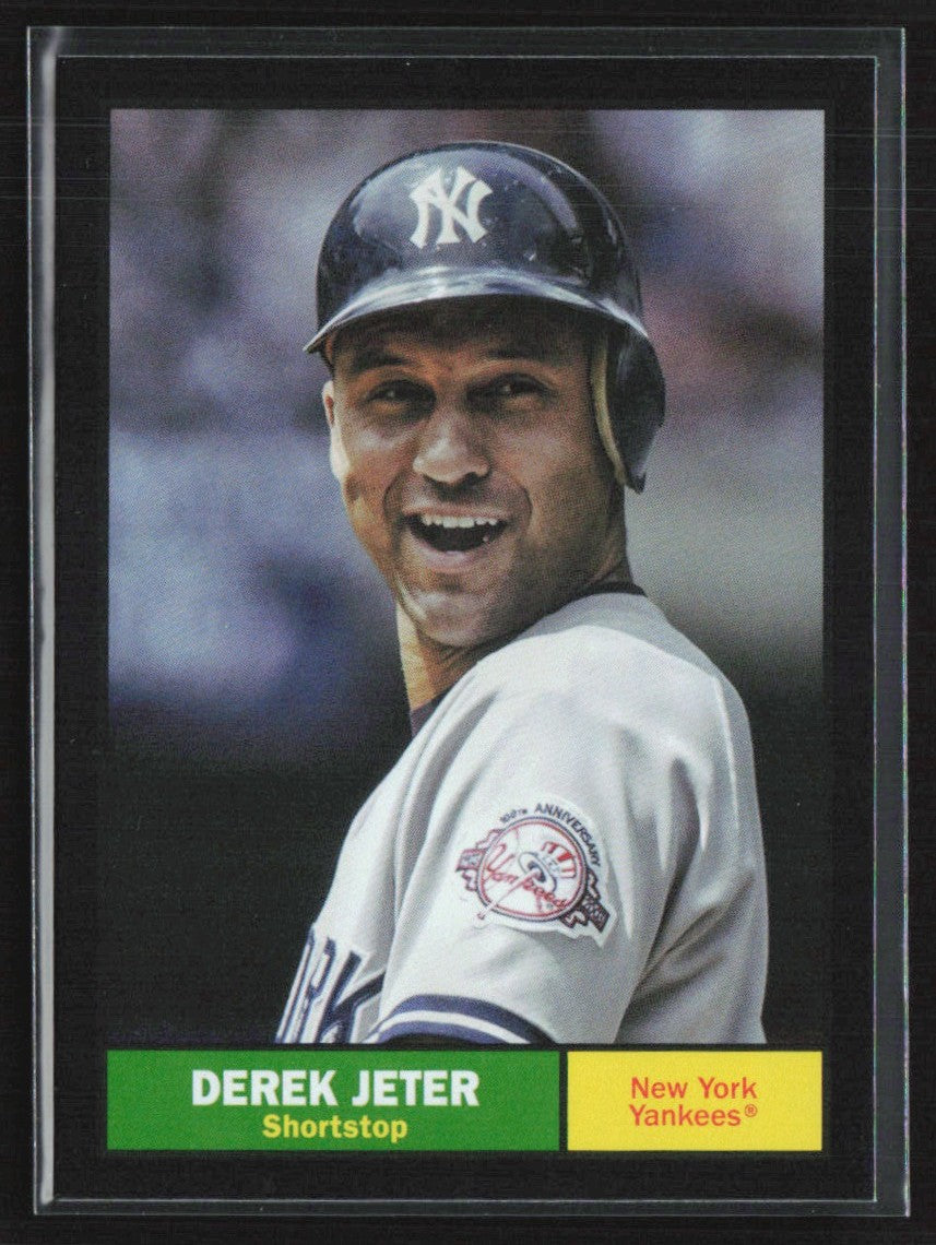 Derek Jeter 2024 Topps Archives Black Foilboard #55 New York Yankees