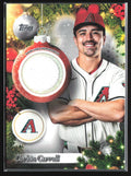 Corbin Carroll 2025 Topps Holiday Jersey #PR-CC Arizona Diamondbacks