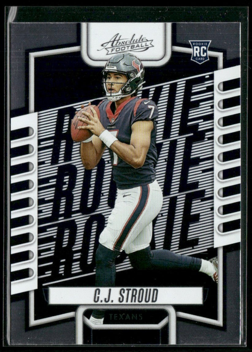 C.J. Stroud 2023 Panini Absolute RC #102 Houston Texans