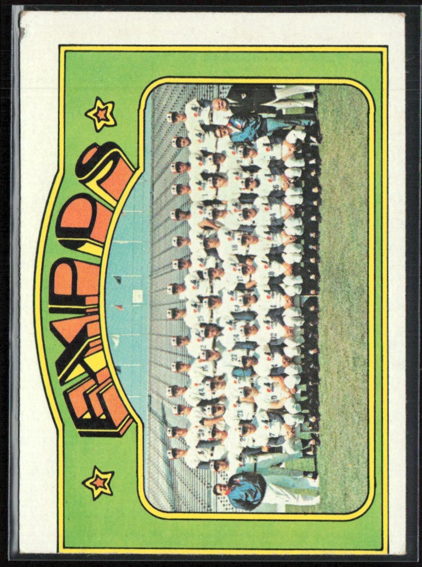 Montreal Expos 1972 Topps #582 Montreal Expos