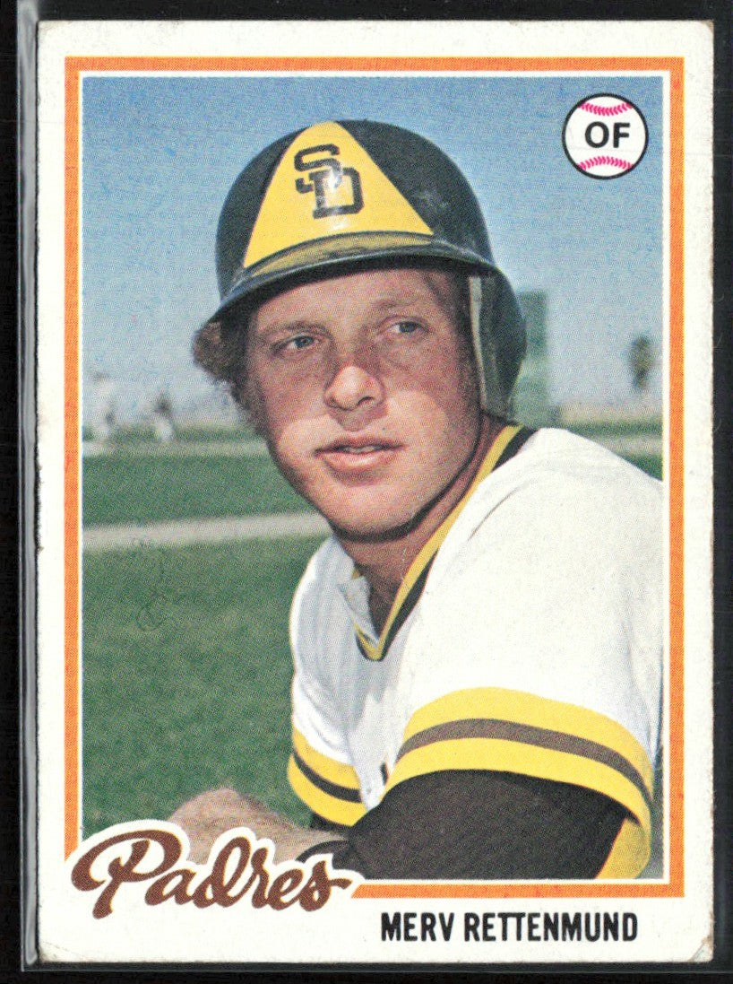 Merv Rettenmund 1978 Topps #566 San Diego Padres