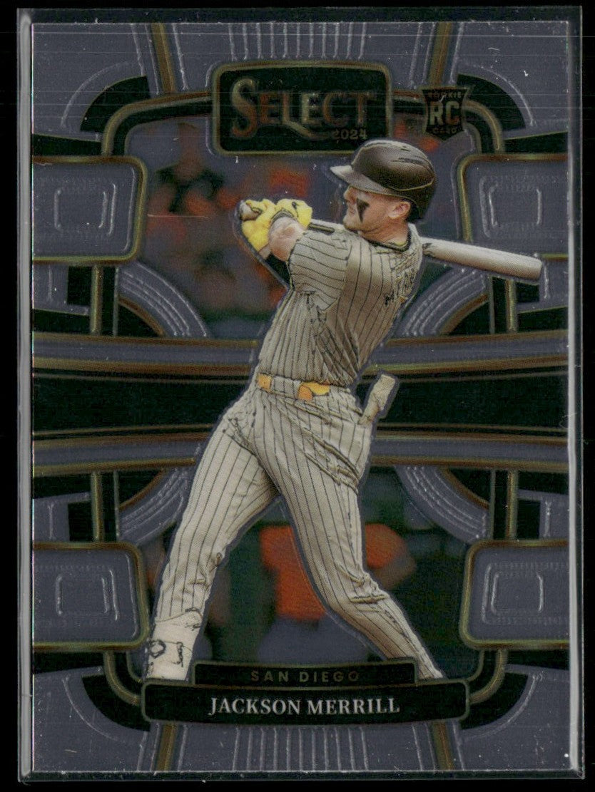 Jackson Merrill 2024 Panini Select Concourse RC #68 San Diego Padres