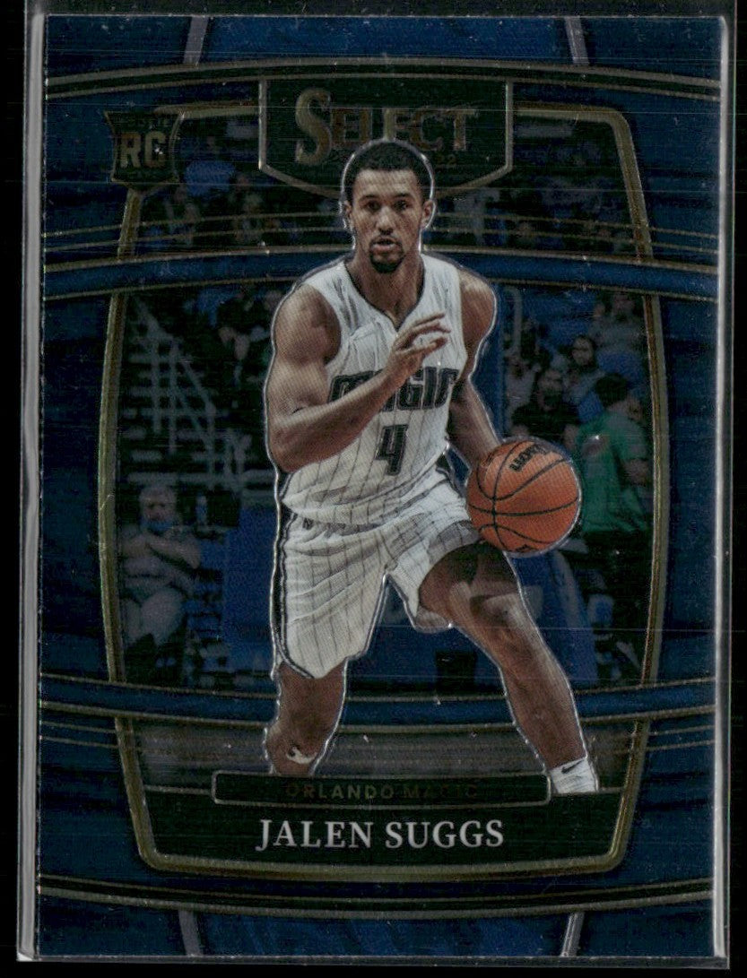 Jalen Suggs 2021 Panini Select Concourse Retail Blue RC #27 Orlando Magic