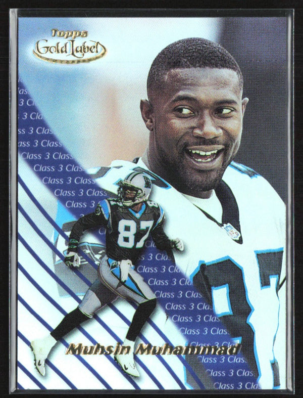 Muhsin Muhammad 2000 Topps Gold Label Class 3 #2 Carolina Panthers