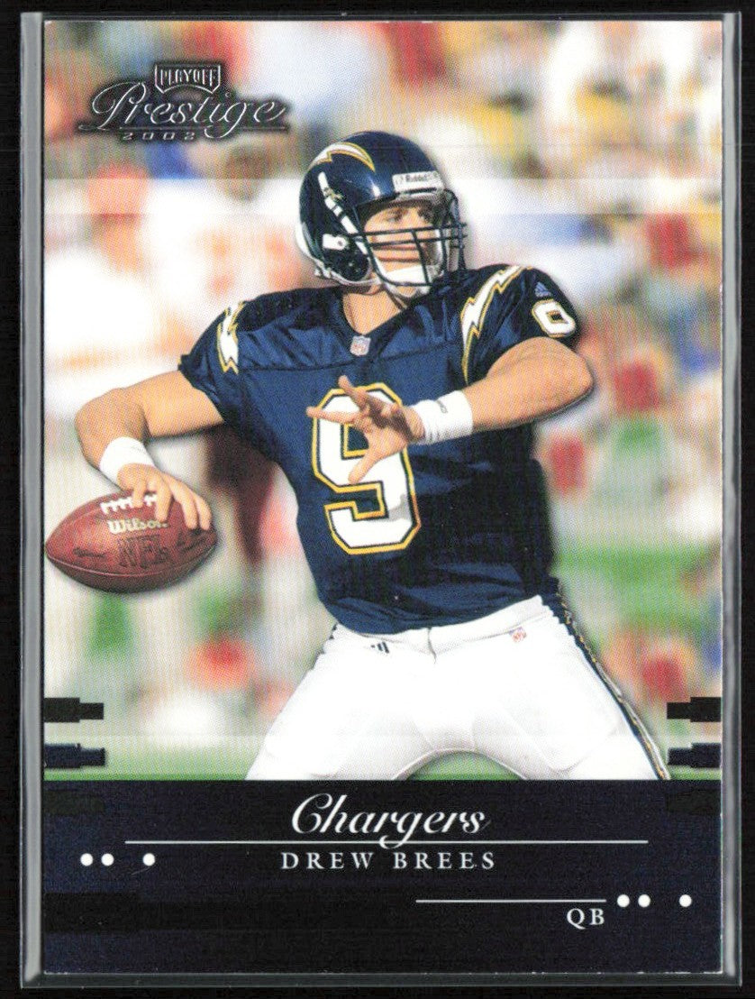 Drew Brees 2002 Playoff Prestige #118 San Diego Chargers