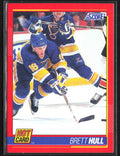 Brett Hull 1991 Score Hot Card #3 St. Louis Blues