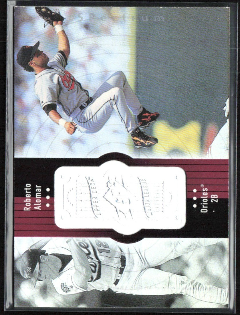 Roberto Alomar 1998 SPx Finite Spectrum /2250 #61 Baltimore Orioles