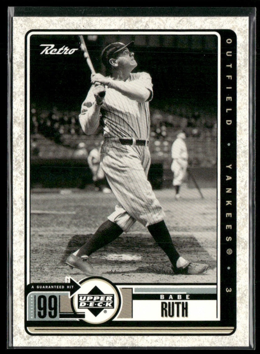 Babe Ruth 1999 Upper Deck Retro #104 New York Yankees