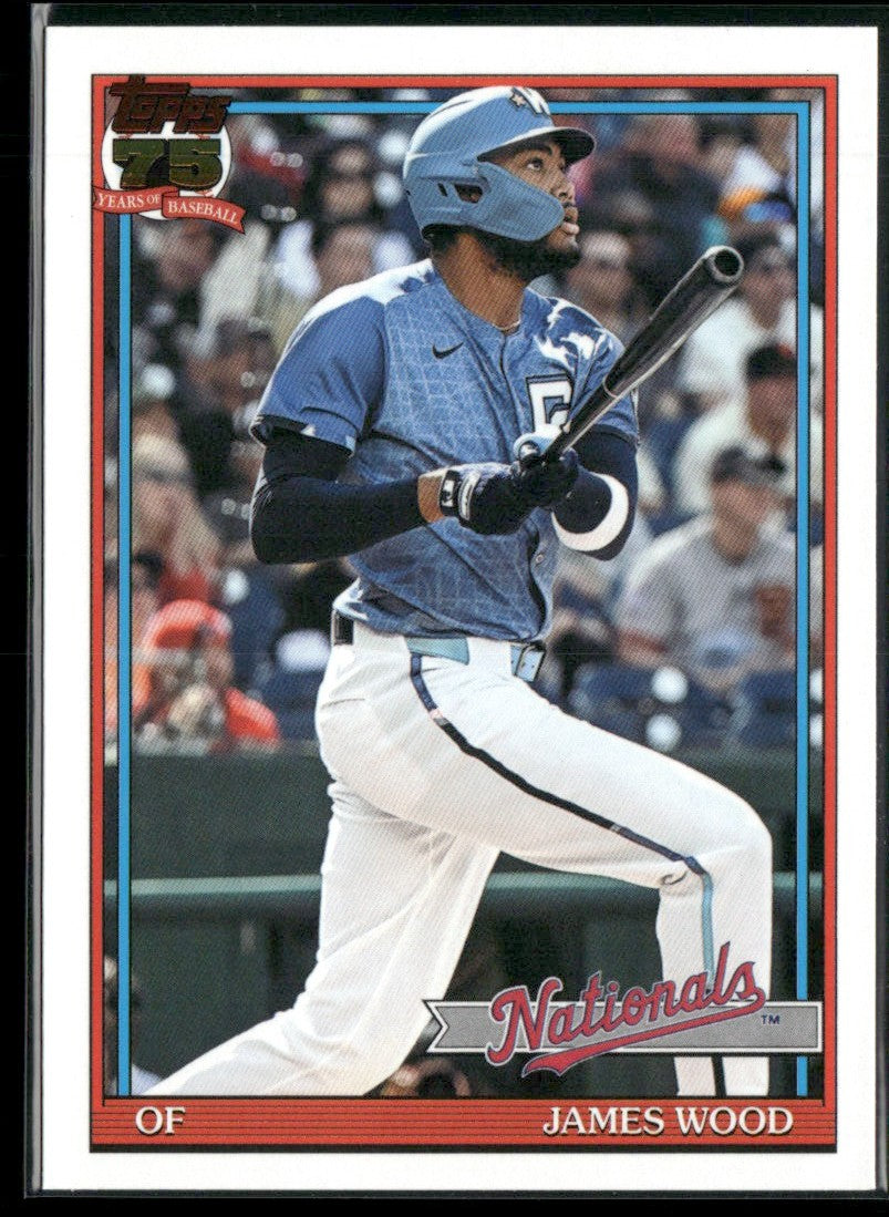 James Wood 2026 Topps 1991 #16 Washington Nationals