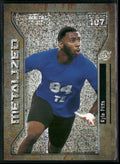 Kyle Pitts 2021 Skybox Metal Universe Champions Silver Dots RC /199 #107
