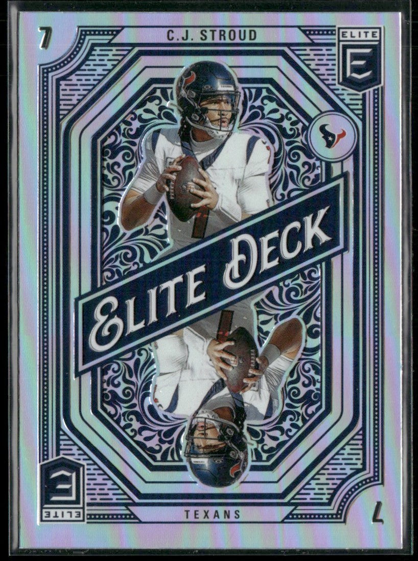 C.J. Stroud 2024 Donruss Elite Deck #20 Houston Texans