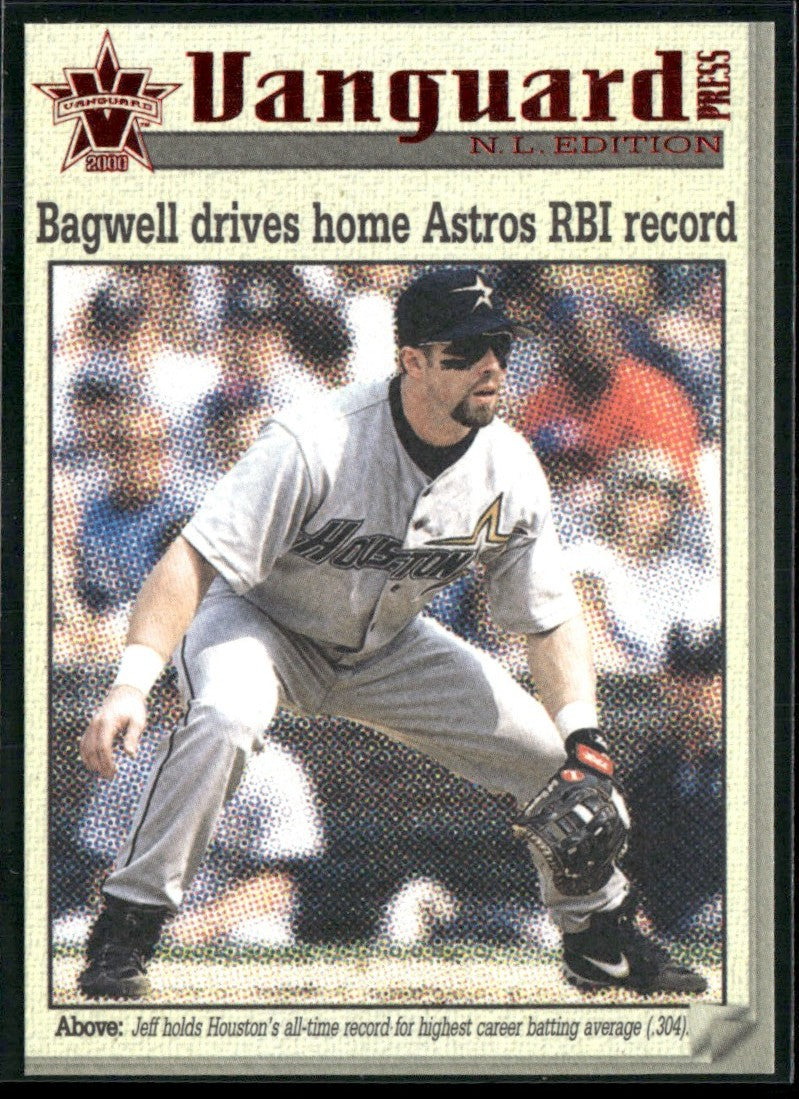Jeff Bagwell 2000 Pacific Vanguard Press #6 Houston Astros