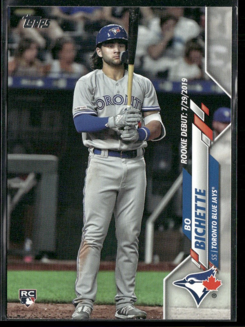 Bo Bichette 2020 Topps Update RC #U-1 Toronto Blue Jays