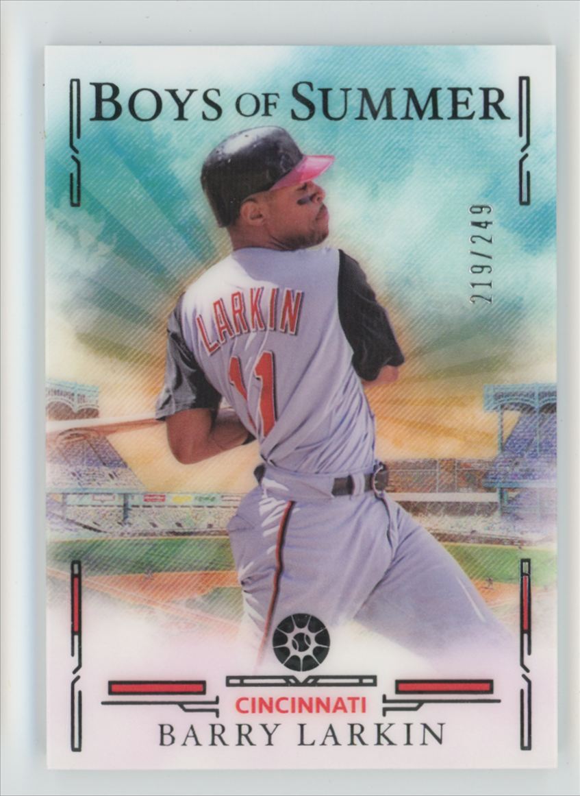 Barry Larkin 2025 Panini Boys of Summer /249 #66 Cincinnati Reds