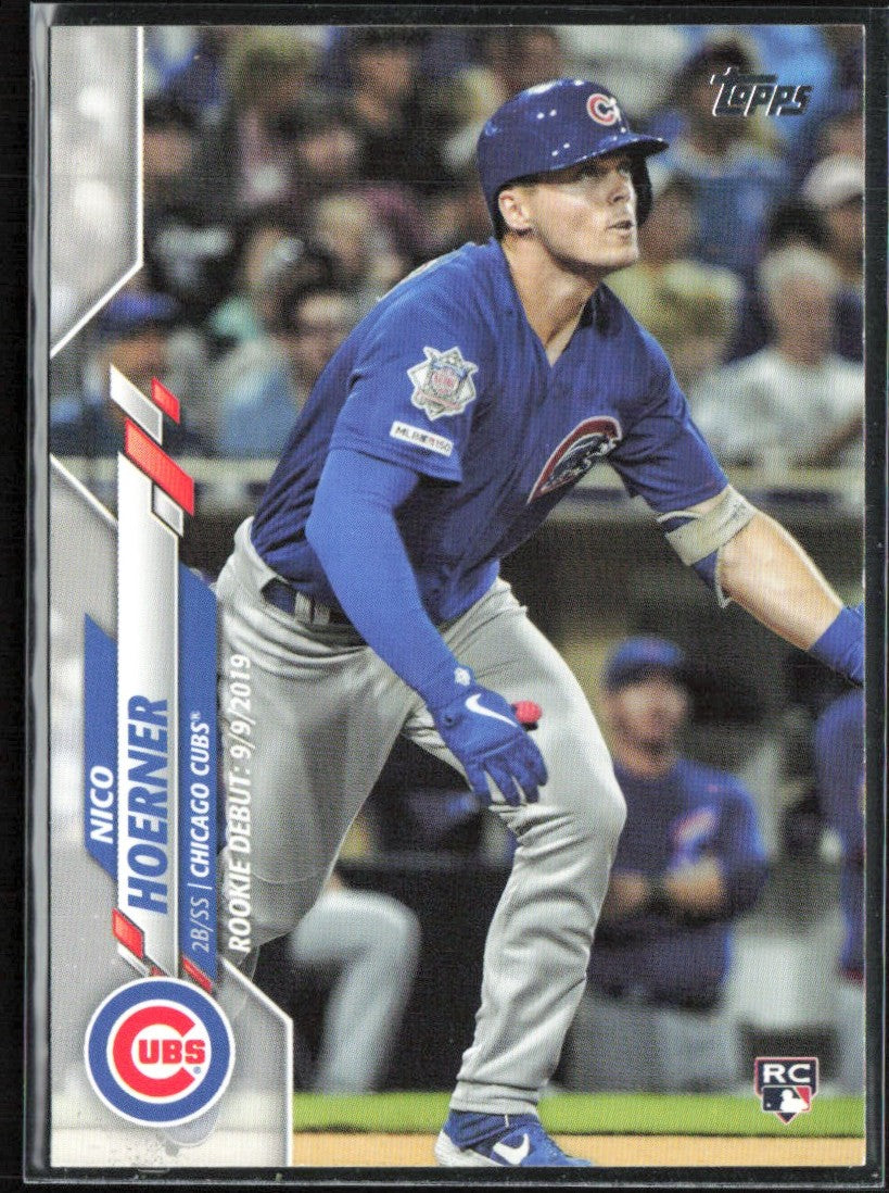Nico Hoerner 2020 Topps Update RC #U-251 Chicago Cubs