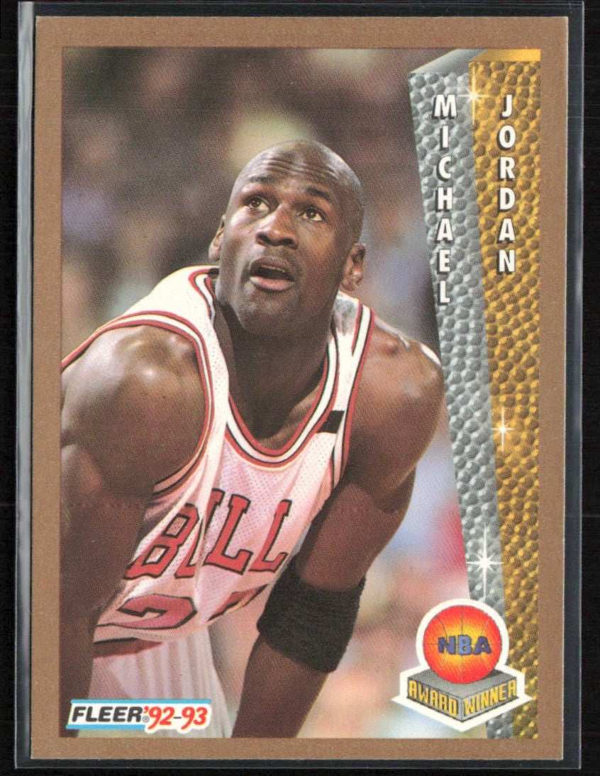 Michael Jordan 1992 Fleer #246 Chicago Bulls