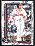 Matt Olson 2025 Topps Diamante Foil #145 Atlanta Braves
