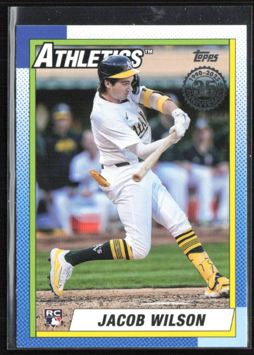 Jacob Wilson 2025 Topps 1990 Baseball 35th Anniversary RC #T90-29
