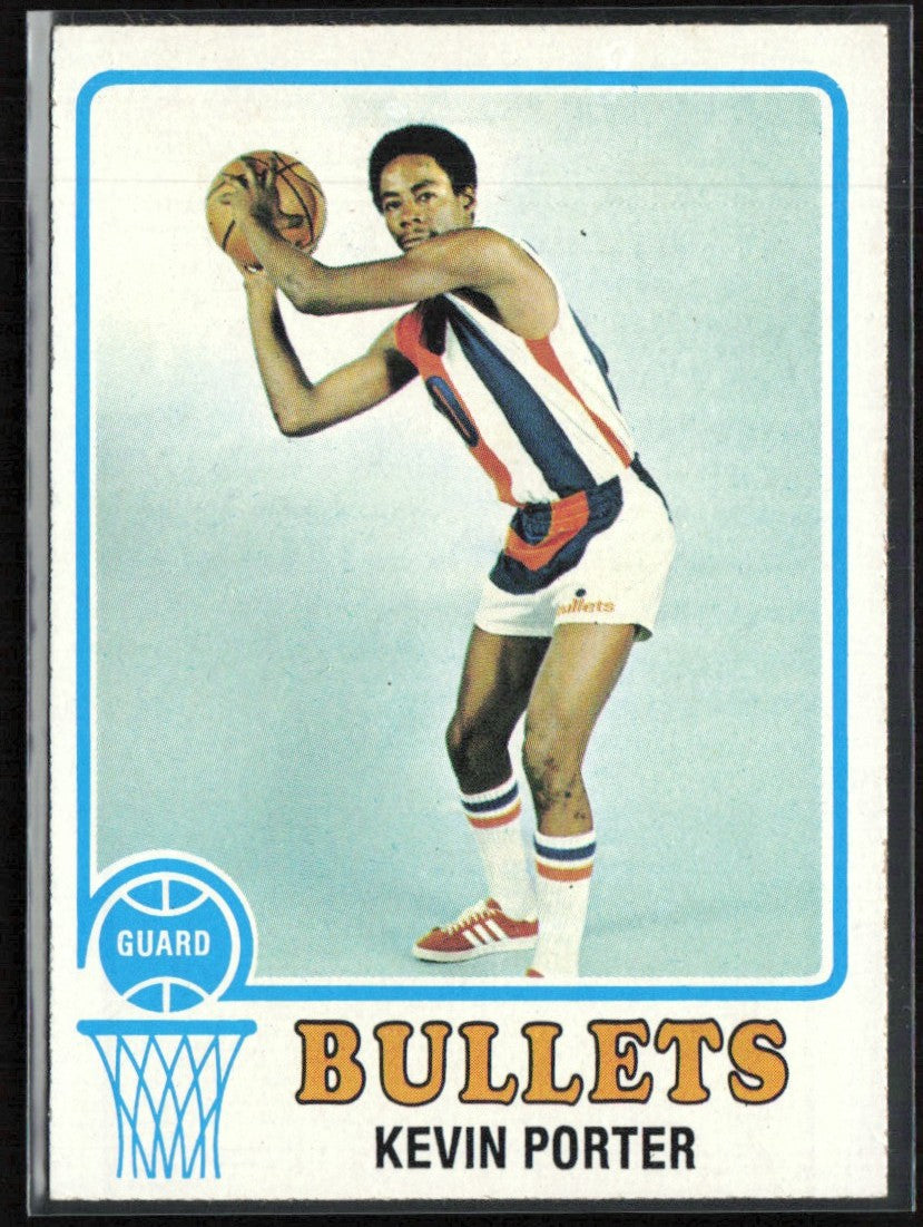 Kevin Porter 1973 Topps RC #53 Capital Bullets