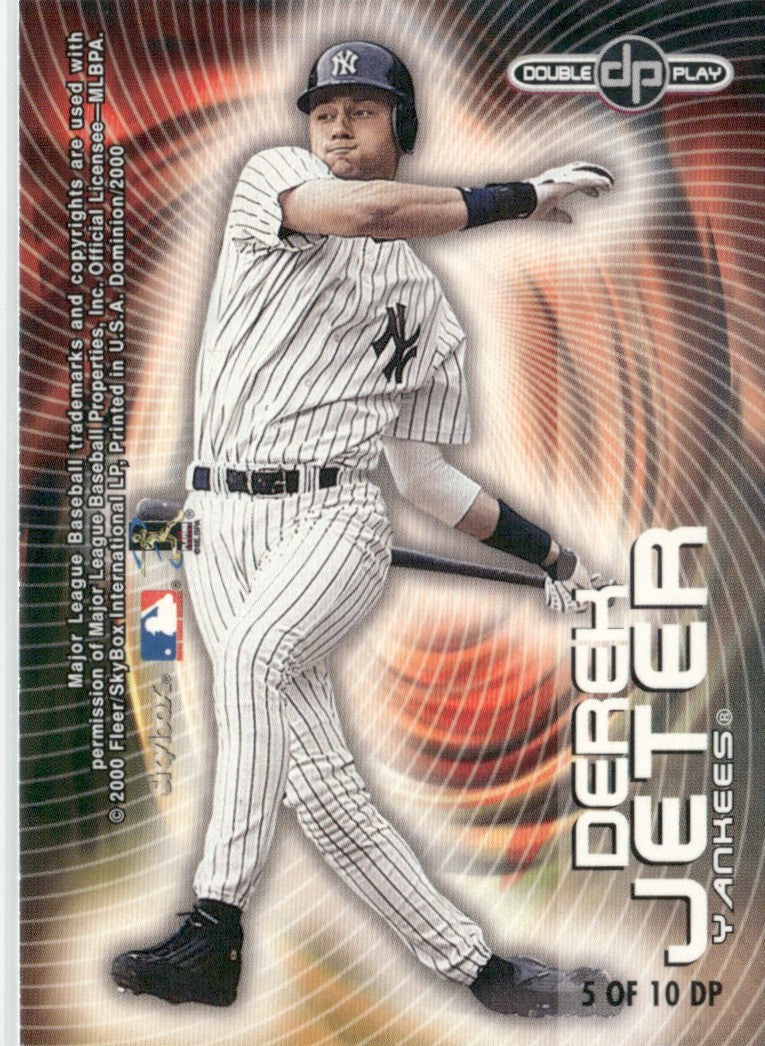 Derek Jeter Cal Ripken 2000 Skybox Dominion Double Play #5 Baltimore Orioles