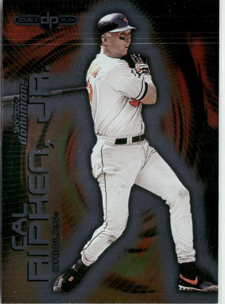 Derek Jeter Cal Ripken 2000 Skybox Dominion Double Play #5 Baltimore Orioles