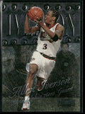 Allen Iverson 1998 SkyBox Metal Universe #33 Philadelphia 76ers