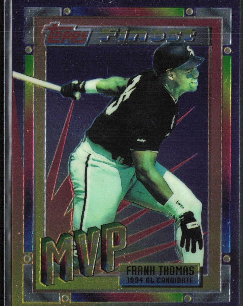 Frank Thomas 1994 Topps Traded Finest Inserts #7 Chicago White Sox