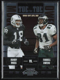 Randy Moss/Terrell Owens 2005 Playoff Contenders Toe to /450 #TT-8
