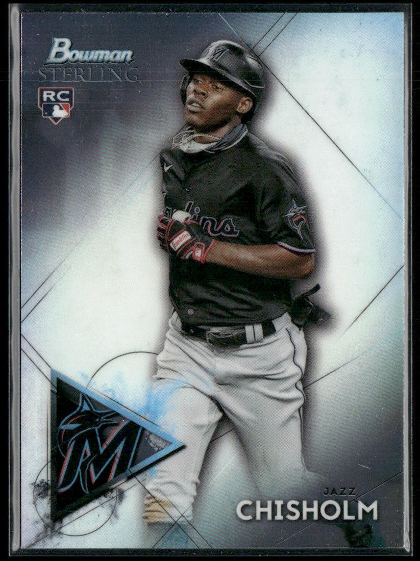 Jazz Chisholm 2021 Bowman Sterling RC #BSR-79 Miami Marlins
