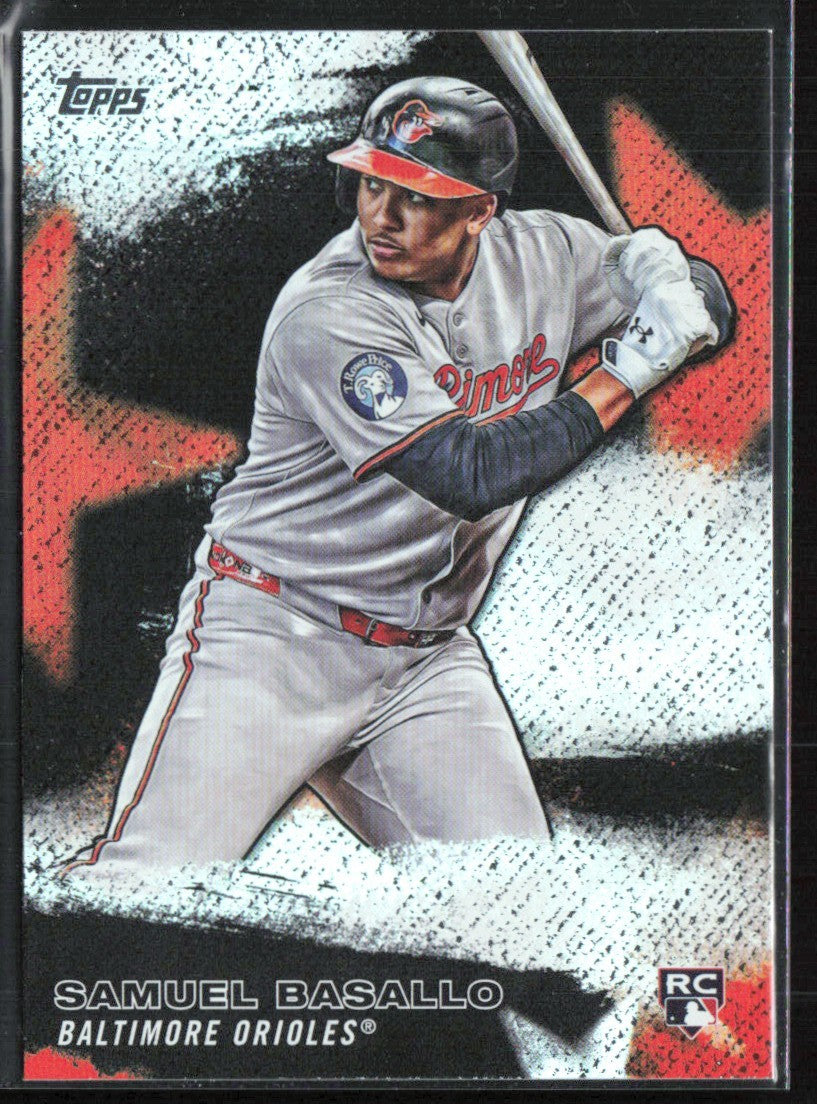 Samuel Basallo 2026 Topps Stars MLB RC #SMLB-13 Baltimore Orioles