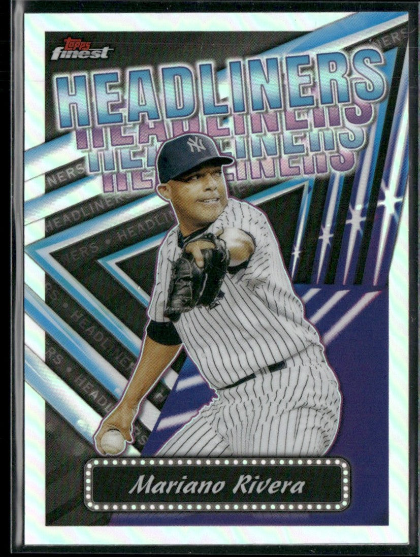 Mariano Rivera 2023 Topps Finest Headliners #FH-9 New York Yankees