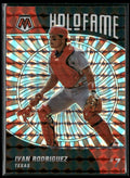 Ivan Rodriguez 2022 Panini Mosaic Holofame Prizm #HF-12 Texas Rangers