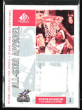 Quentin Richardson 2002 Upper Deck SP Game Used All-Star Apparel Jersey #QR-AS