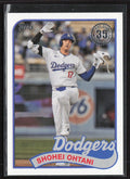 Shohei Ohtani 2024 Topps 1989 #89US-12 Los Angeles Dodgers