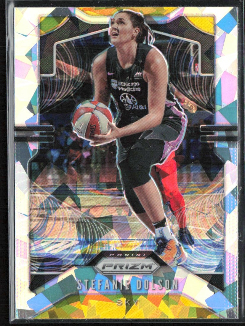 Stefanie Dolson 2020 Panini Prizm WNBA Ice #43 Chicago Sky